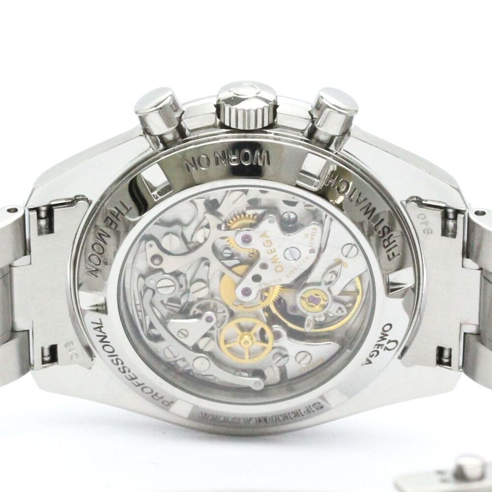 Polished OMEGA Speedmaster Professional Sapphire Back Watch 3572.50 - Picture 6 of 8